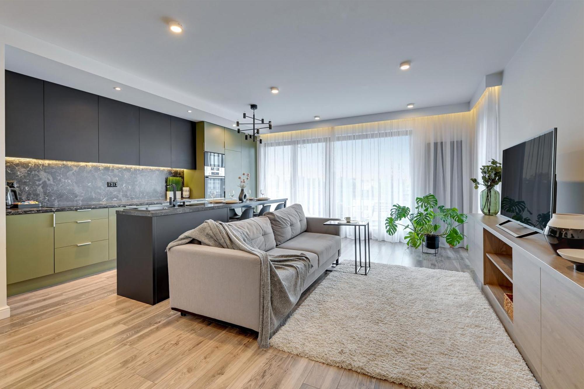 Aura Island Riverside By Downtown Apartments Danzig Exterior foto